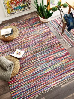 Fleckerl-Teppich, Multicolor