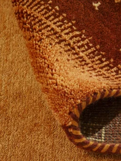 Gabbeh-Teppich, Curcuma -Haushaltsgegenstände Geschäft 11740 63046 Welle