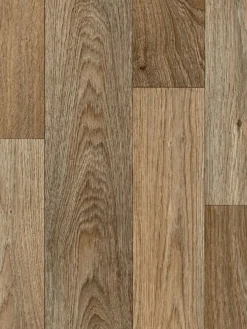 Vinyl-Rollenware, Eiche Braun 544