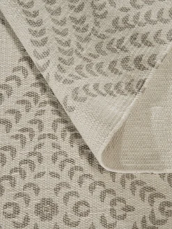 Baumwoll-Teppich, Grey -Haushaltsgegenstände Geschäft Ajala FlachgewebeTeppich Grau Grey 170x240 wel