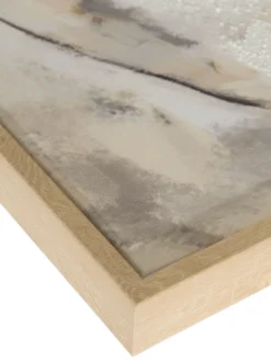 Leinwand-Druck-handbemalt, Graubeige -Haushaltsgegenstände Geschäft Aktmodell Druckgerahmt Beige Graubeige 40x50 lup2