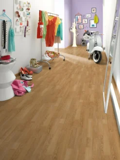 Klick-Laminat, Eiche Natur 3Stab