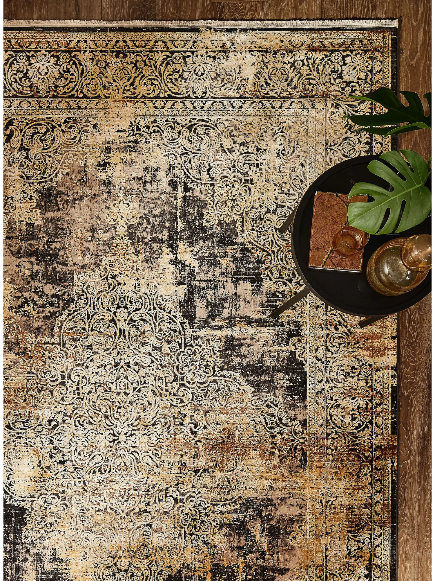 Vintage-Teppich, Milanobeige 1 Vintage-Teppich, Milanobeige