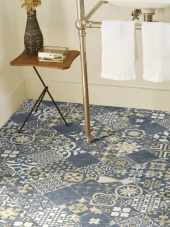 Vinyl-Rollenware, Blue 072M