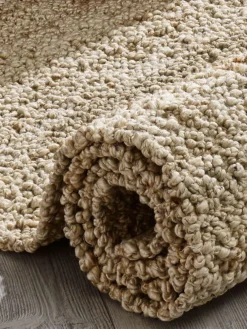 Flachgewebe-Teppich, Natur -Haushaltsgegenstände Geschäft Alvorada Flachgewebe creme sand lup