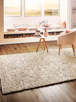 Flachgewebe-Teppich, Natur