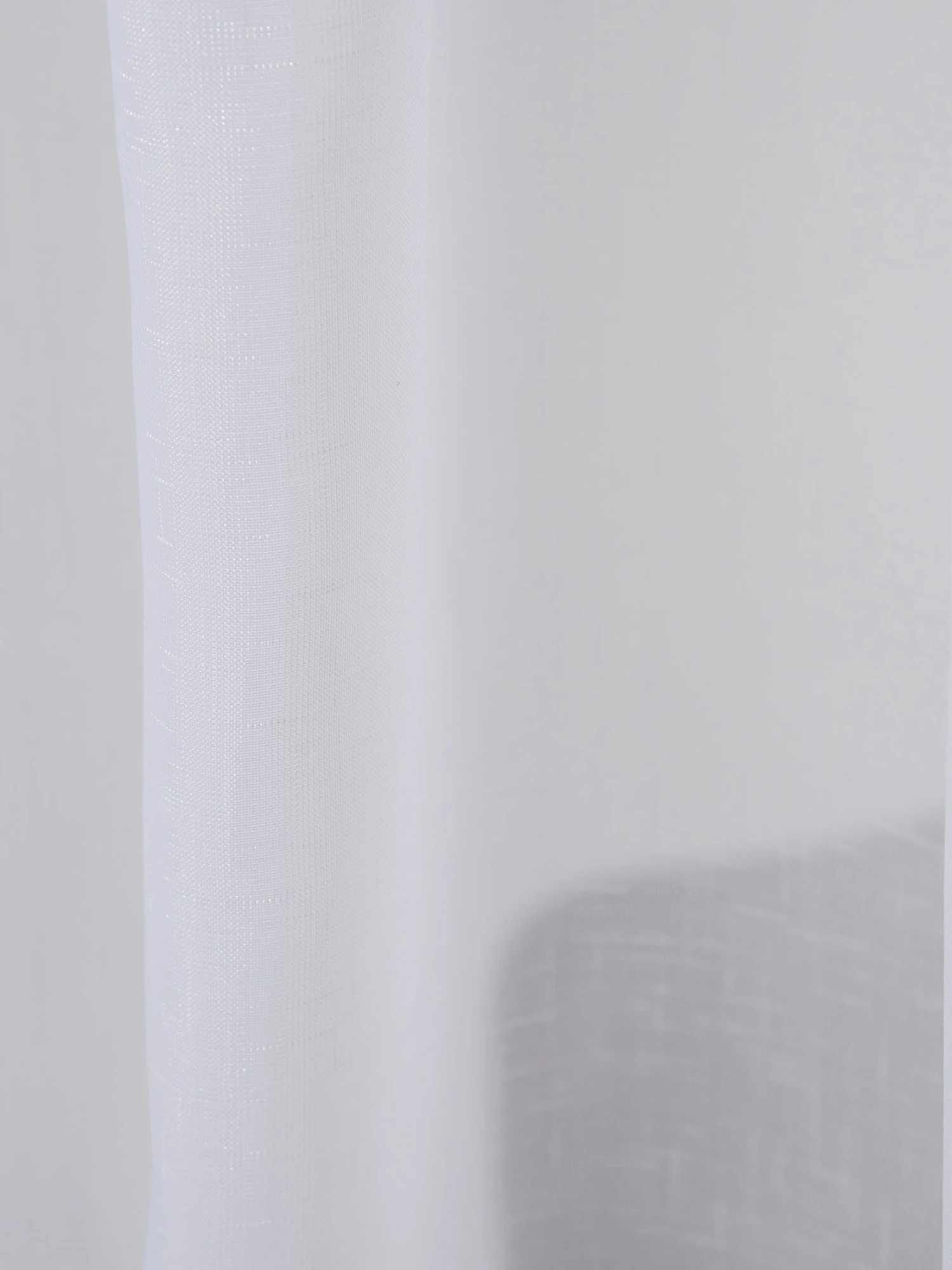 Vorhang Mit Gardinenband, Weiss 5 Vorhang Mit Gardinenband, Weiss – Bild 5