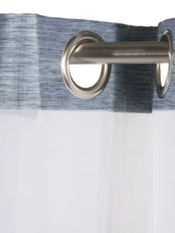 Ösenschal, Aqua 8 Ösenschal, Aqua -Haushaltsgegenstände Geschäft Aria Gardine Oesenschal Blau Aqua 140x245 lup1