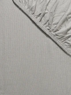 Flanell-Spannbetttuch, Sharkskin 5 Flanell-Spannbetttuch, Sharkskin -Haushaltsgegenstände Geschäft Arosa Spannbetttuch grau sharkskin lup2