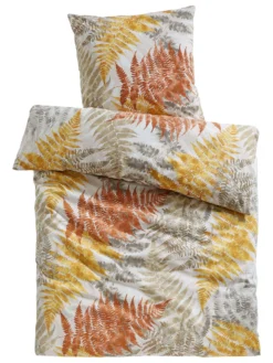 Bettwäsche, Curry -Haushaltsgegenstände Geschäft AutumnVibes Bettwaesche Gelb Curry 135x200 pla