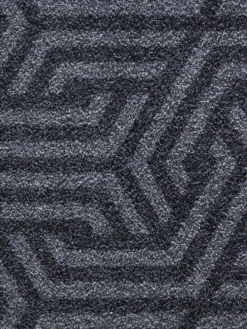 Fußmatte, Art Deco -Haushaltsgegenstände Geschäft Avenue Fussmatte grau ArtDeco 40x80 lup