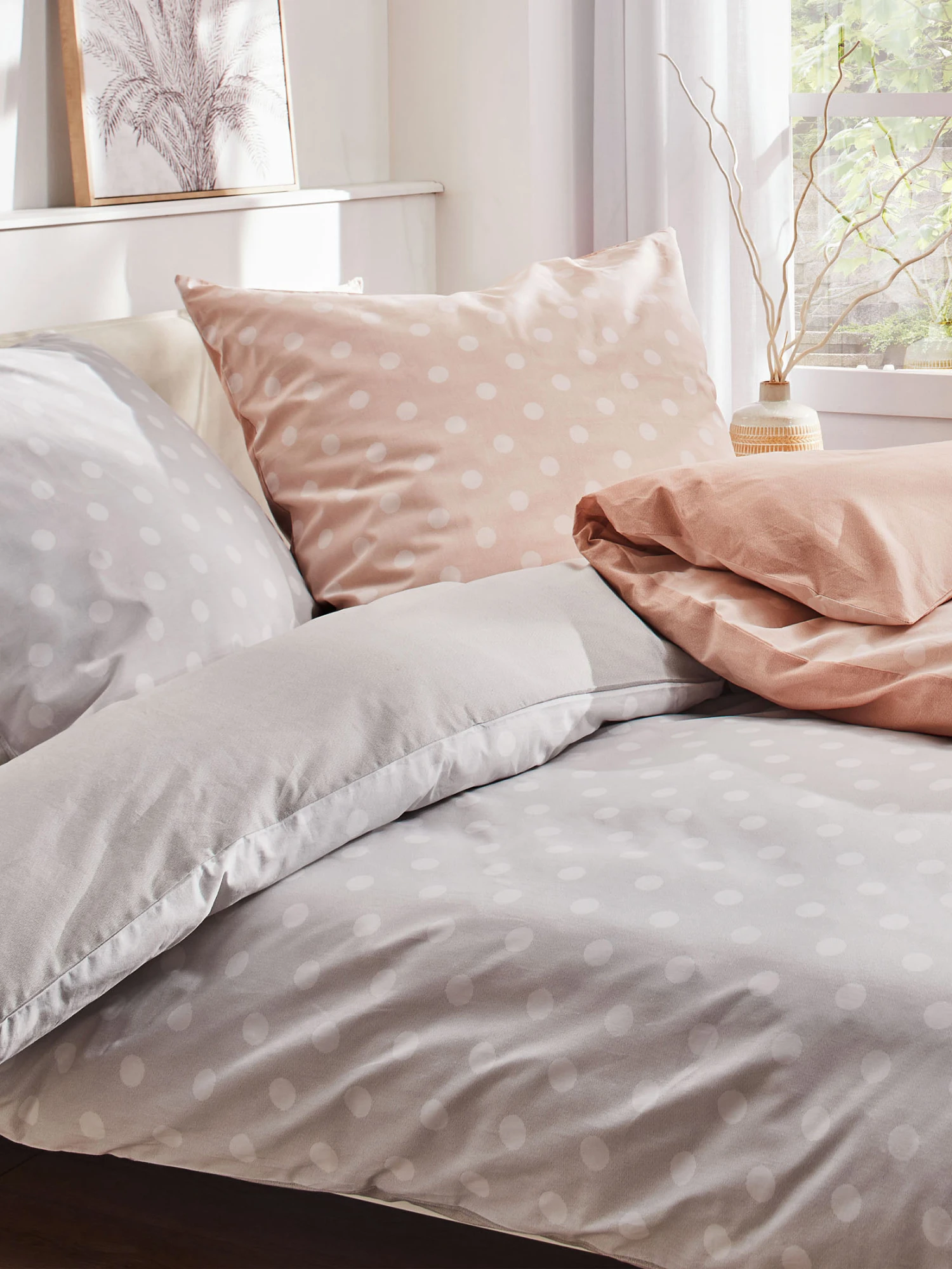 Renforcé-Bettwäsche, Samtrosa 2 Renforcé-Bettwäsche, Samtrosa – Bild 2