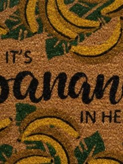 Fußmatte, Bananas -Haushaltsgegenstände Geschäft Bananas Fussmatte Gelb Bananas 45x75 lup