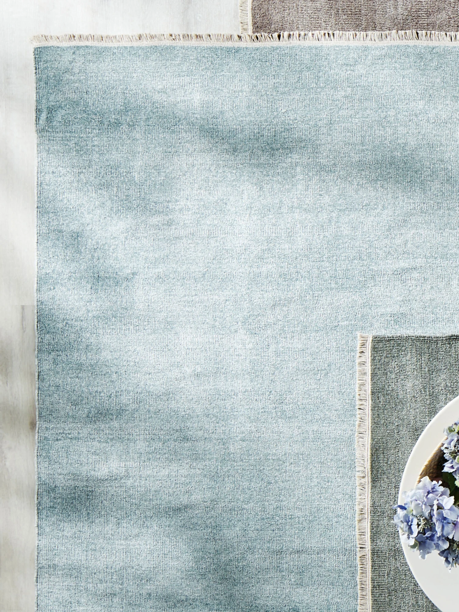 Flachgewebe-Teppich, Arctic Ice 1 Flachgewebe-Teppich, Arctic Ice