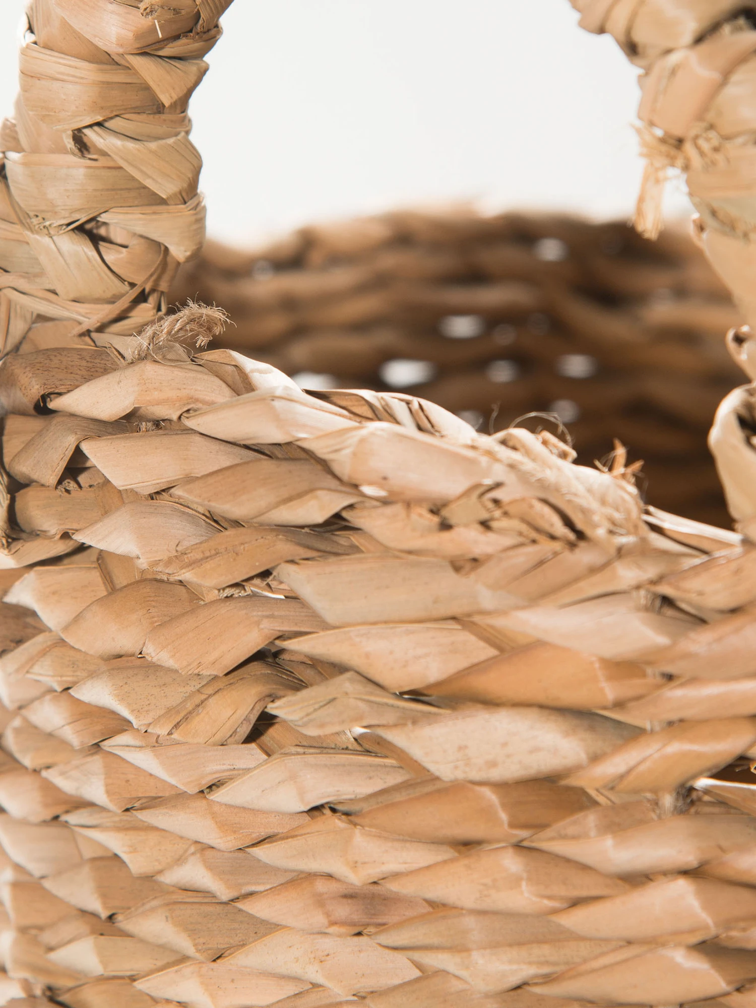 Korb, Weiss/Natur 4 Korb, Weiss/Natur – Bild 4