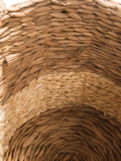 Korb, Weiss/Natur 9 Korb, Weiss/Natur -Haushaltsgegenstände Geschäft BasketRush Korb Hellbraun WeissNatur 30x30x26 lup3