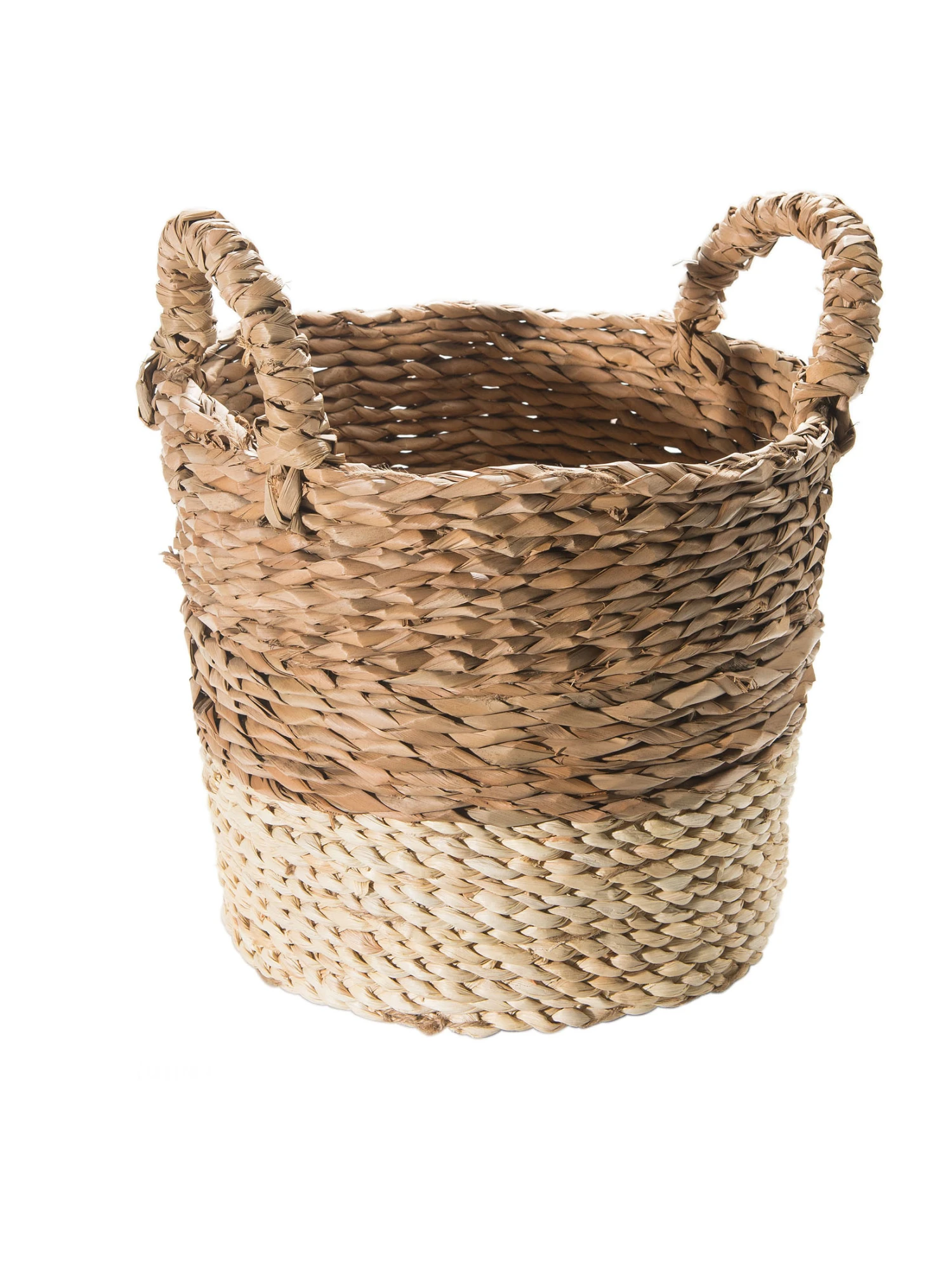 Korb, Weiss/Natur 2 Korb, Weiss/Natur – Bild 2