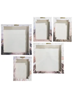 Leinwand Druck, Grau -Haushaltsgegenstände Geschäft Beach Druck Grau 50x55 ruk2