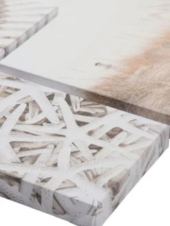 Leinwand Druck, Beige -Haushaltsgegenstände Geschäft Beachlife LeinwandDruck Beige 25x25 lup3