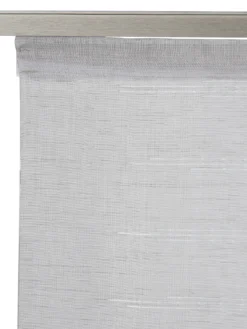 Flächenvorhang, Silber -Haushaltsgegenstände Geschäft Becca Flaechenvorhang Grau Silber 60x245 lup1