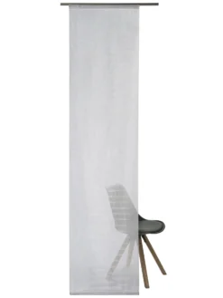 Flächenvorhang, Silber