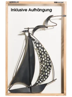 Wand-Objekt, Hellbraun -Haushaltsgegenstände Geschäft BellaMarie WandObjekt Mehrfarbig Hellbraun 32x44 ruk