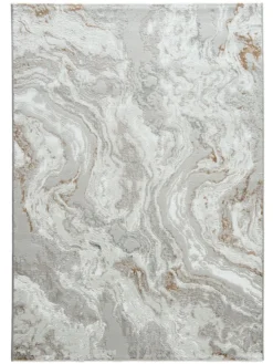 Moderner Teppich, Marmor -Haushaltsgegenstände Geschäft Biancone ModernerTeppich Silber Marmor 160x230 pla