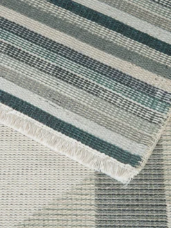 Moderner Teppich, Meeresgrün -Haushaltsgegenstände Geschäft Bille ModernerTeppich Gruen Meeresgruen 160x230 wel1