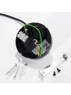 Hängeleuchte, Transparent -Haushaltsgegenstände Geschäft Binche Pendelleuchte Transparent 27x27x20 ruk