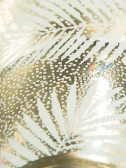 Teelichthalter, Hellgrün -Haushaltsgegenstände Geschäft BlaetterLightUp Teelichthalter Hellgruen 12x12x18 lup1