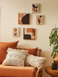 Druck, Schwarz/Braun