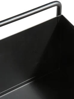 Pflanztopf, Schwarz -Haushaltsgegenstände Geschäft Blumenkasten Pflanztopf Schwarz 20x57x74 lup2