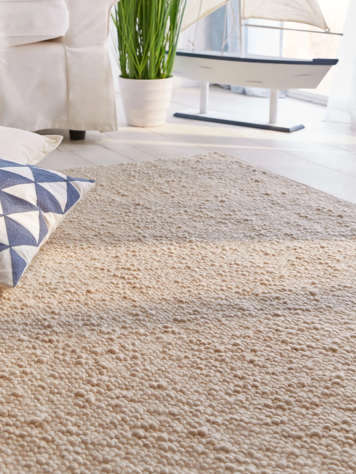 Woll-Teppich, Beach 2 Woll-Teppich, Beach – Bild 2