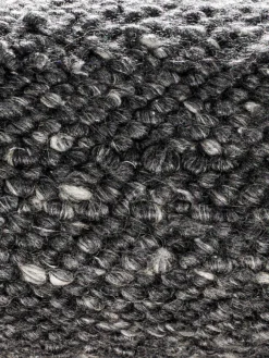 Woll-Teppich, Black 7 Woll-Teppich, Black -Haushaltsgegenstände Geschäft Borgholm Handwebteppich schwarz black lup