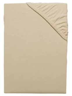 Spannbetttuch, Taupe