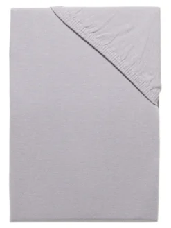 Spannbetttuch, Grau