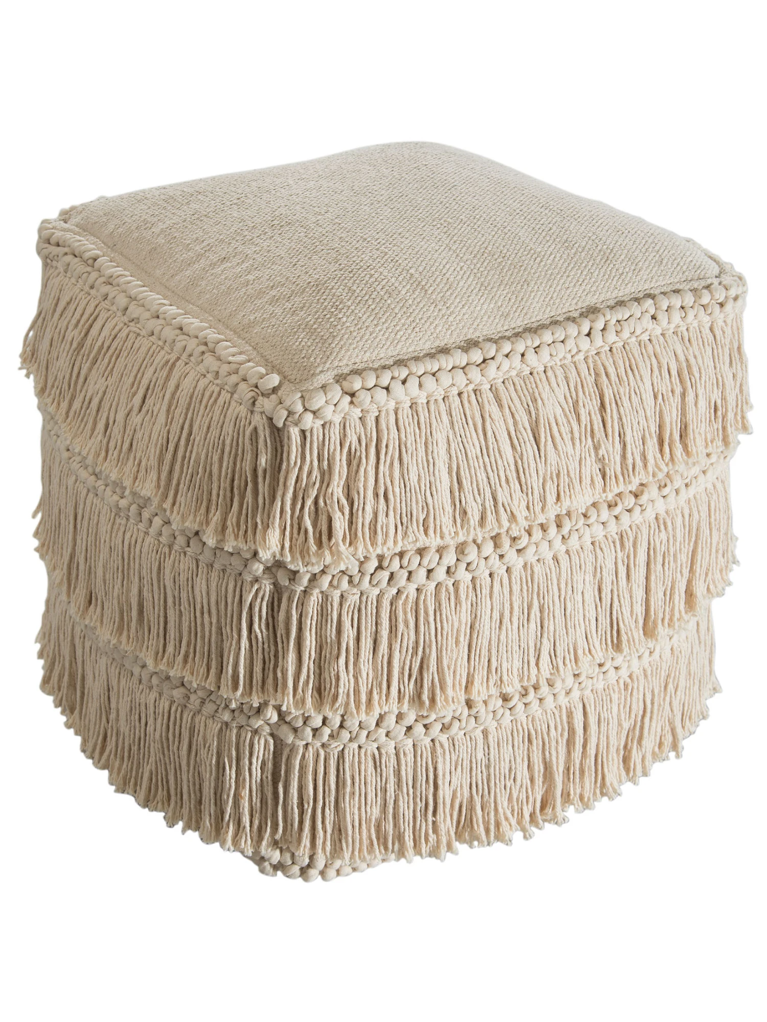 Pouf, Offwhite 2 Pouf, Offwhite – Bild 2
