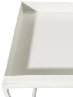 Tisch, Weiss -Haushaltsgegenstände Geschäft Calaria Tisch Weiss 38x56x54 lup