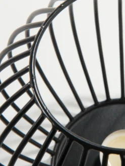 Teelichthalter, Black -Haushaltsgegenstände Geschäft CandleBall Teelichthalter Schwarz Black 18x18x172C1 lup1