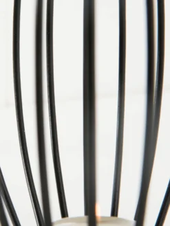 Teelichthalter, Black -Haushaltsgegenstände Geschäft CandleBall Teelichthalter Schwarz Black 18x18x172C1 lup2