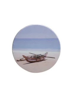 Leinwand Druck, Hellblau -Haushaltsgegenstände Geschäft Canvas3er Bild Strand Blau Hellblau 20rund pla