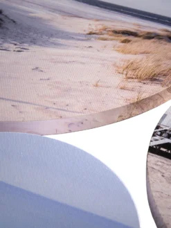 Leinwand Druck, Hellblau -Haushaltsgegenstände Geschäft Canvas3er Bild Strand Blau Hellblau 40rund lup