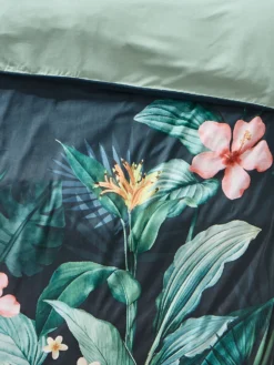 Renforcé-Bettwäsche, Dunkelgrün 5 Renforcé-Bettwäsche, Dunkelgrün -Haushaltsgegenstände Geschäft Cariba Bettwaesche Gruen Dunkelgruen 135x200 lup