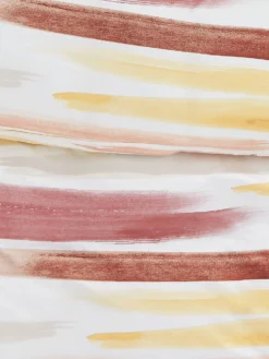 Bettwäsche, Terra -Haushaltsgegenstände Geschäft CasaMia Bettwaesche Orange Terra 135x200 lup2