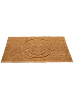Fußmatte, Beige -Haushaltsgegenstände Geschäft Coco Fussmatte Braun Beige 40x70 per