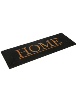 Fußmatte, Black -Haushaltsgegenstände Geschäft CocoHome Fussmatte Schwarz Black 25x75 sper