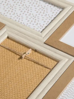 Bilderrahmen, Beige -Haushaltsgegenstände Geschäft CollageNatural Bilderrahmen Creme Beige 10x15 lup2