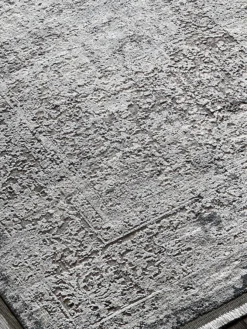 Vintage-Teppich, Gris -Haushaltsgegenstände Geschäft Concinnity VintageTeppich grau Gris lup