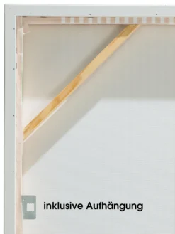 Leinwand-Druck-handbemalt, Hellbeige -Haushaltsgegenstände Geschäft Cornero Leinwandbild Beige Hellbeige 80x120 ruk