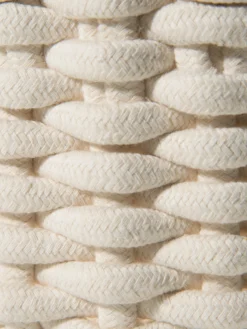 Korb, Hellbeige -Haushaltsgegenstände Geschäft Cotiri Korb Creme Hellbeige 20x20x14 lup3